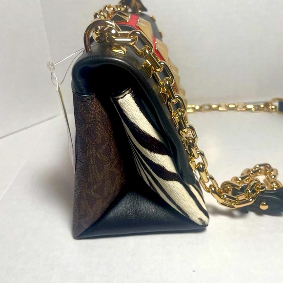 MICHAEL KORS CECE SMALL CALF HAIR $378 BNWT **ORIGINAL OWNER** PRICE VERY FIRM - Picture 4 of 16